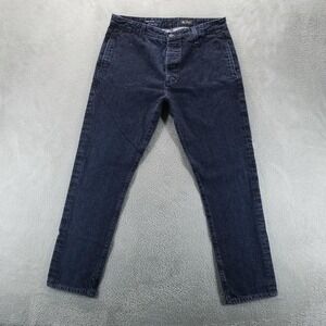 AG Jeans Mens 34x30 Blue Pollock Trouser Vintage Slim Japanese Denim